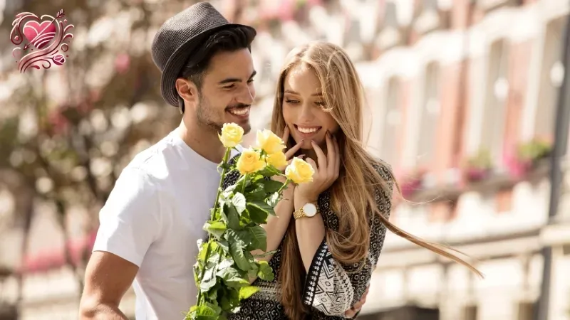 Cô ấy tìm lý do để chạm vào bạn