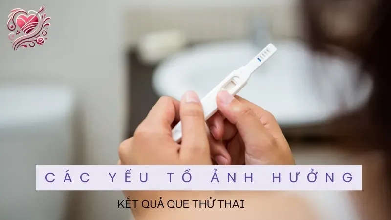Các yếu tố ảnh hưởng đến kết quả thử thai