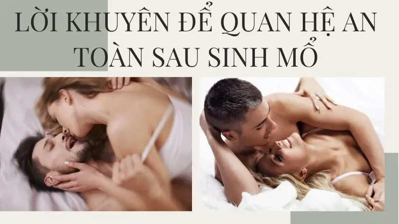 Những dấu hiệu cho thấy bạn sẵn sàng quan hệ sau sinh mổ
