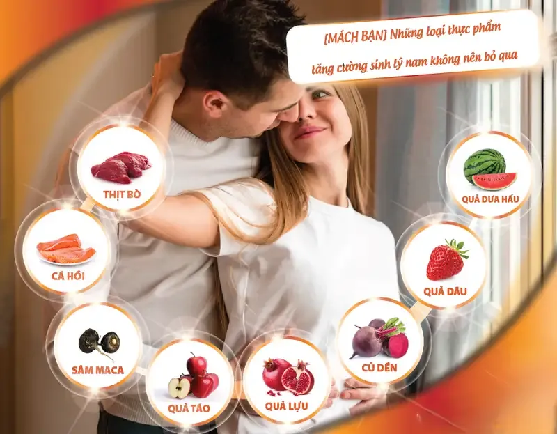 Các thực phẩm tăng cường sinh lý nam tốt nhất 1