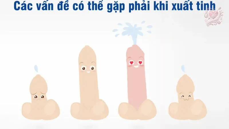 Những vấn đề tiềm ẩn với xuất tinh thường thấy ở nam giới