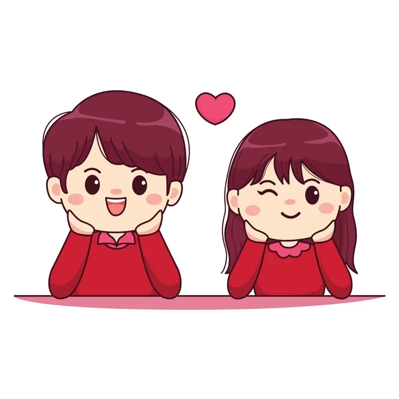 Khám phá ảnh cặp đôi anime chibi cute rời siêu ấn tượng