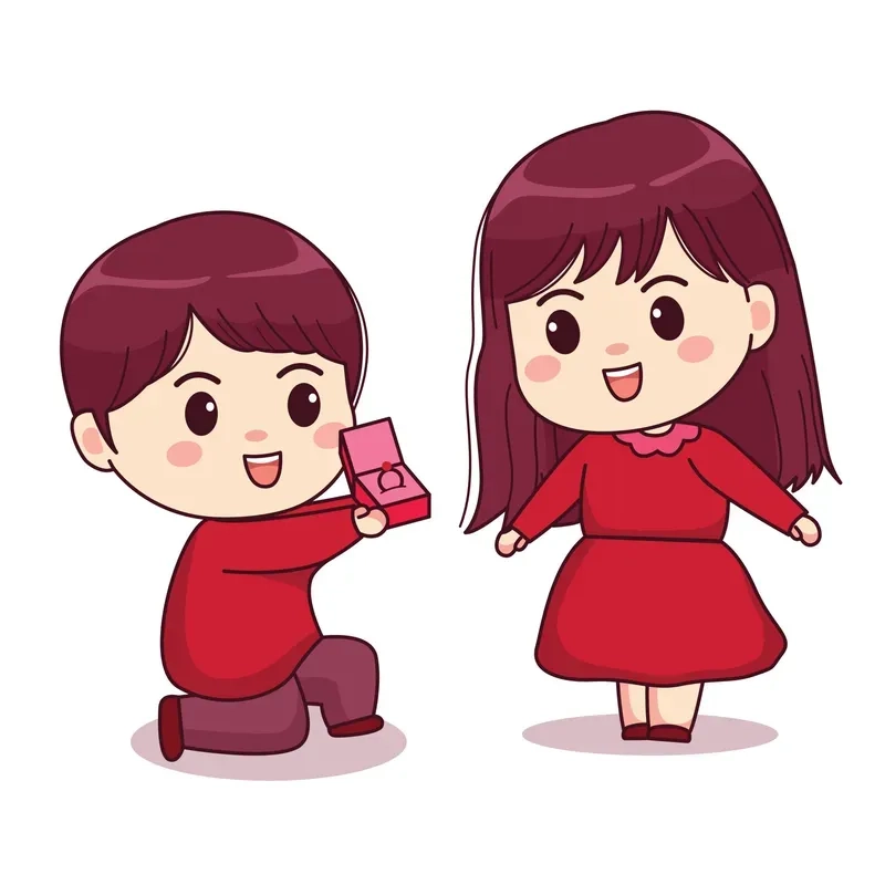 Khám phá ảnh chibi cặp đôi cực đáng yêu