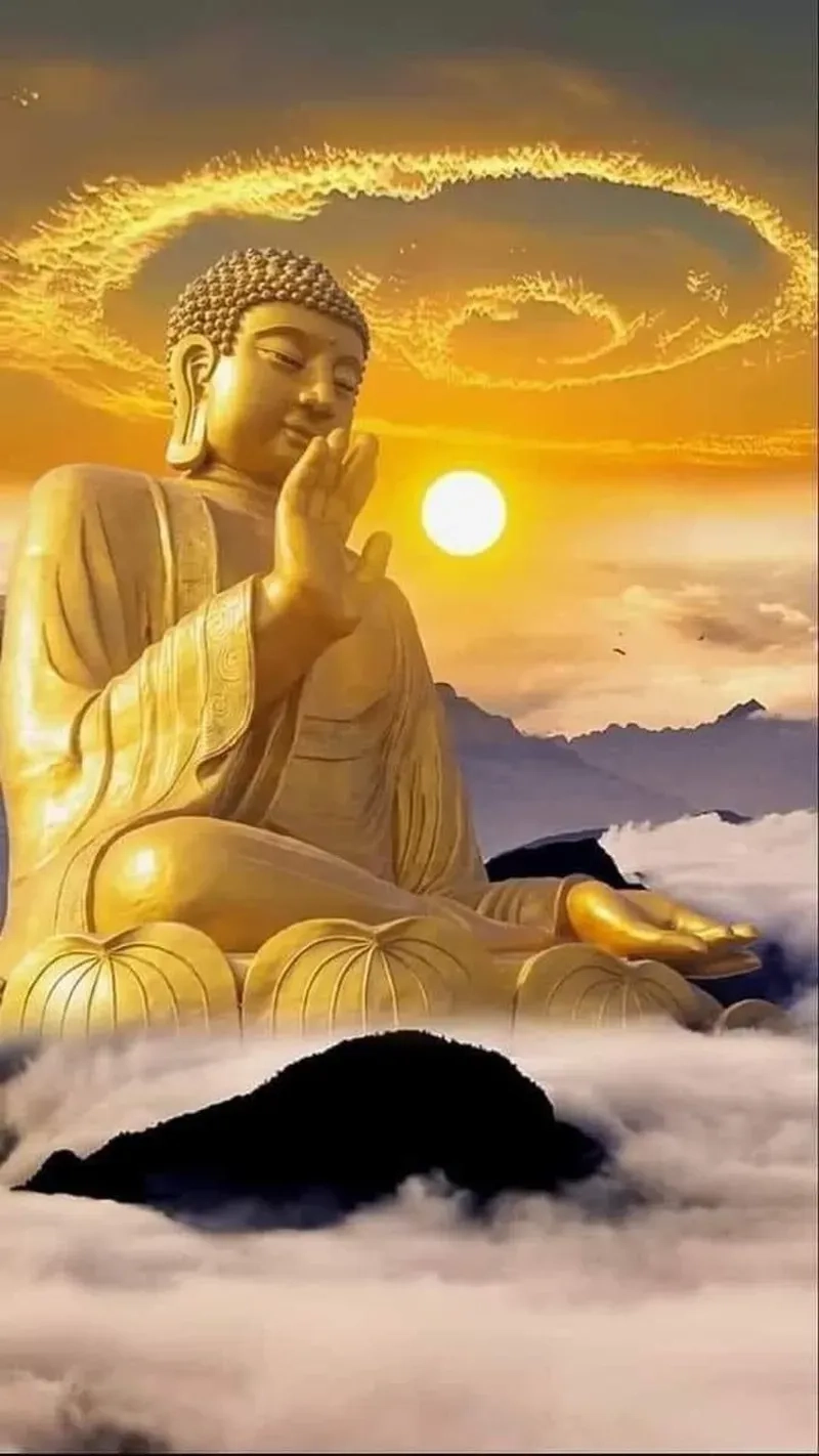 Cảm nhận lòng từ bi qua ảnh phật di đà