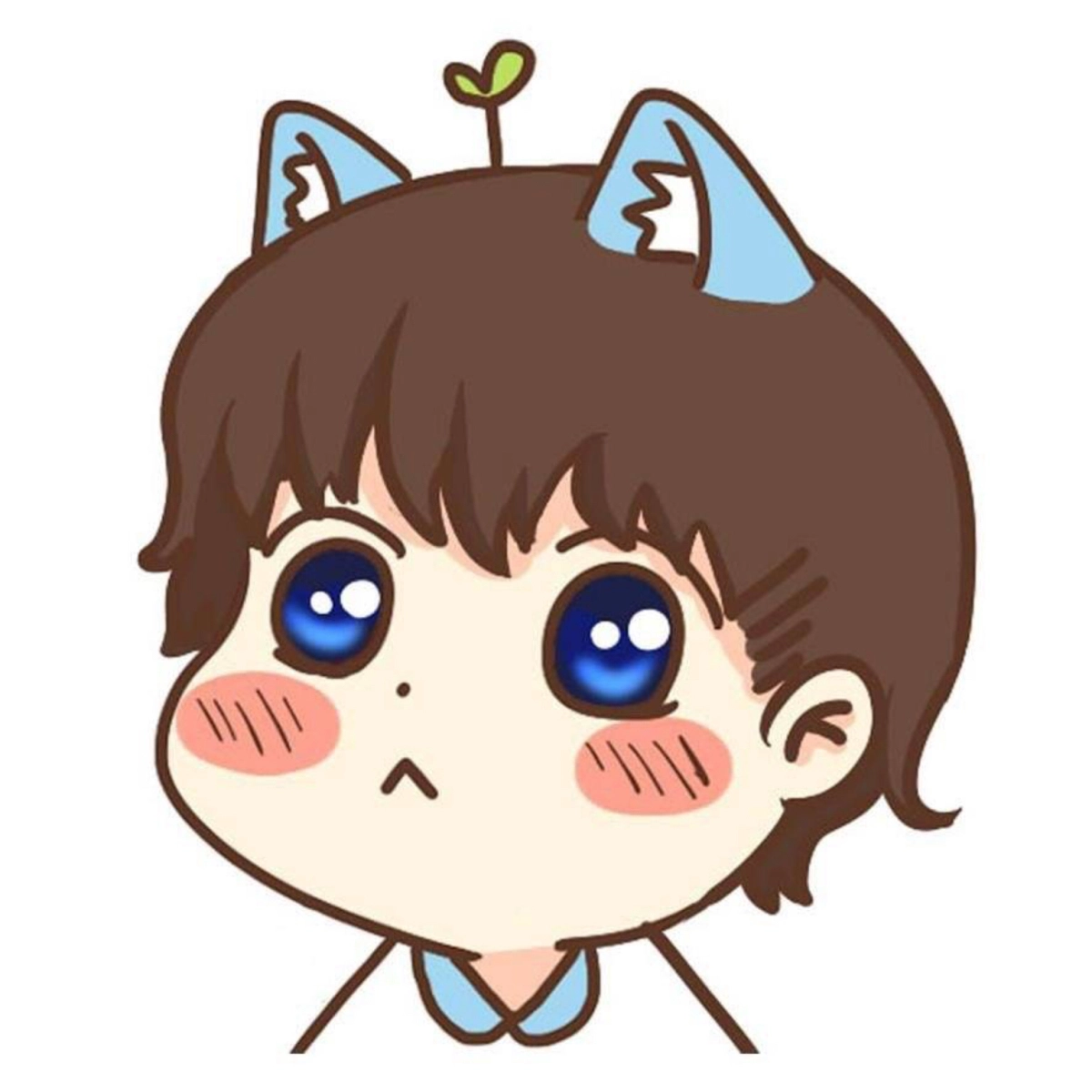 Đổi ngay avatar cute nam chibi để thêm phần thú vị