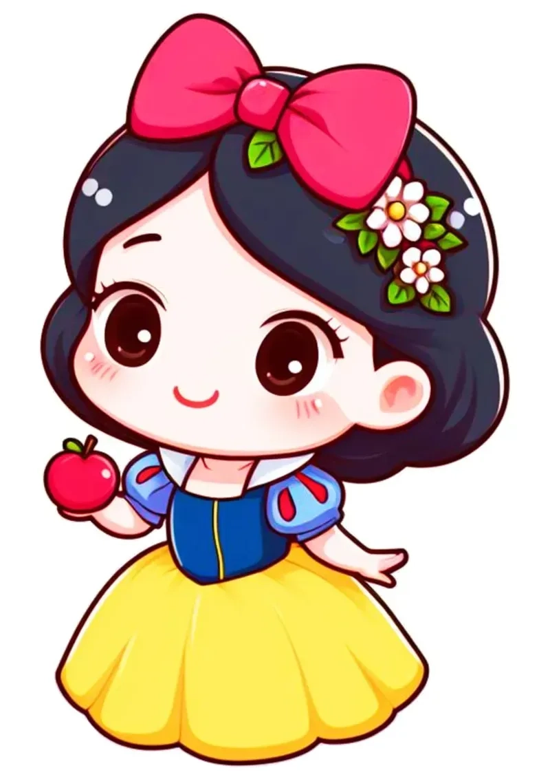 Thích thú với hình ảnh chibi cute đơn giản nhưng đầy ấn tượng