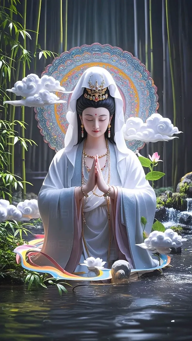 Hướng về bình yên với ảnh phật cầu bình an