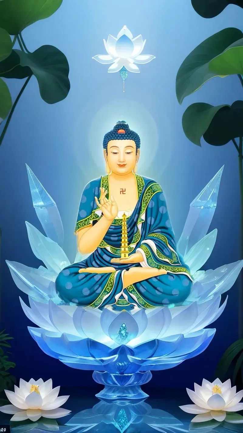 Tạo sự bình an với ảnh phật may mắn mang lại phước lành