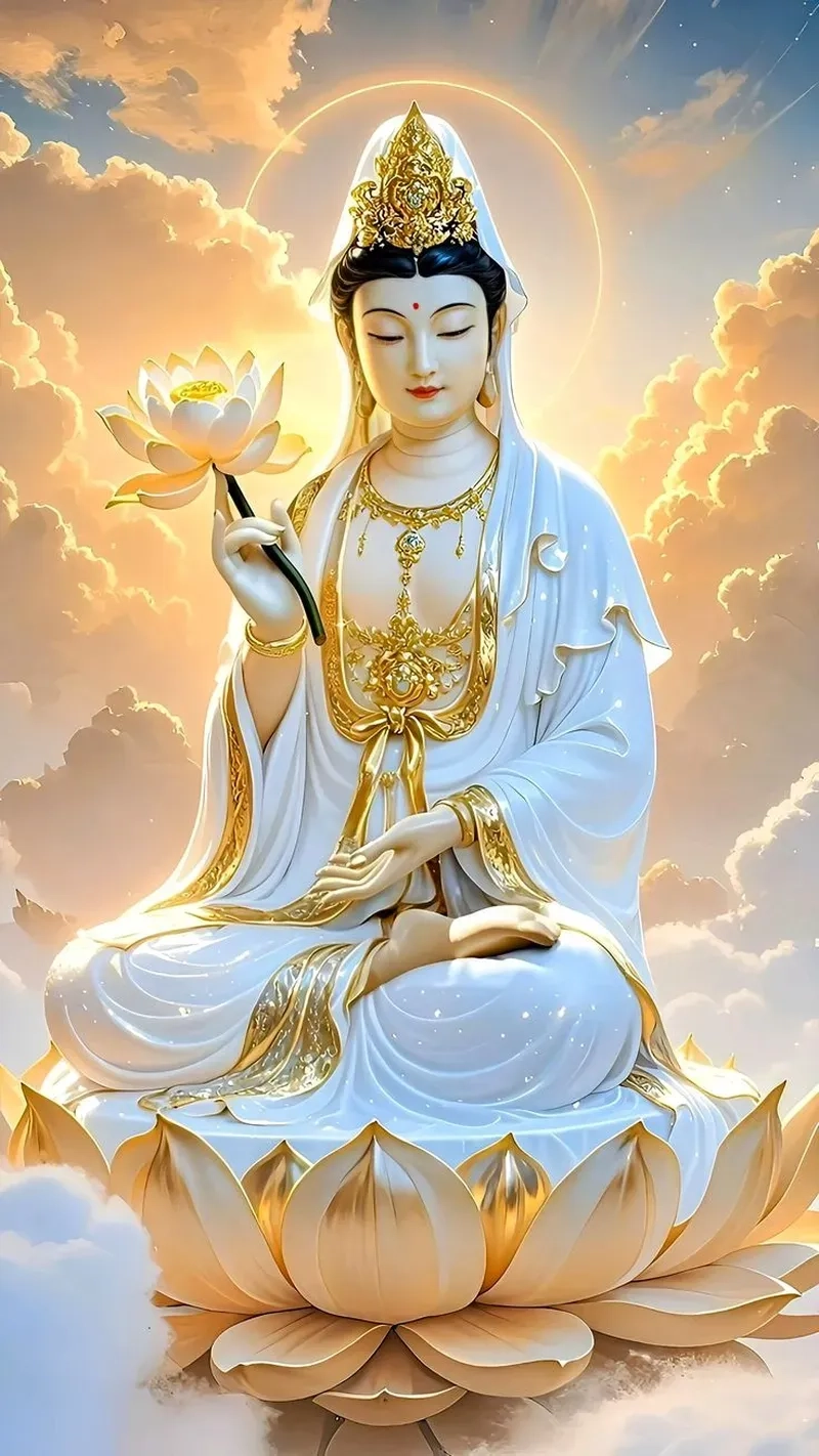Cảm nhận lòng từ bi qua hình phật bồ tát đẹp nhất