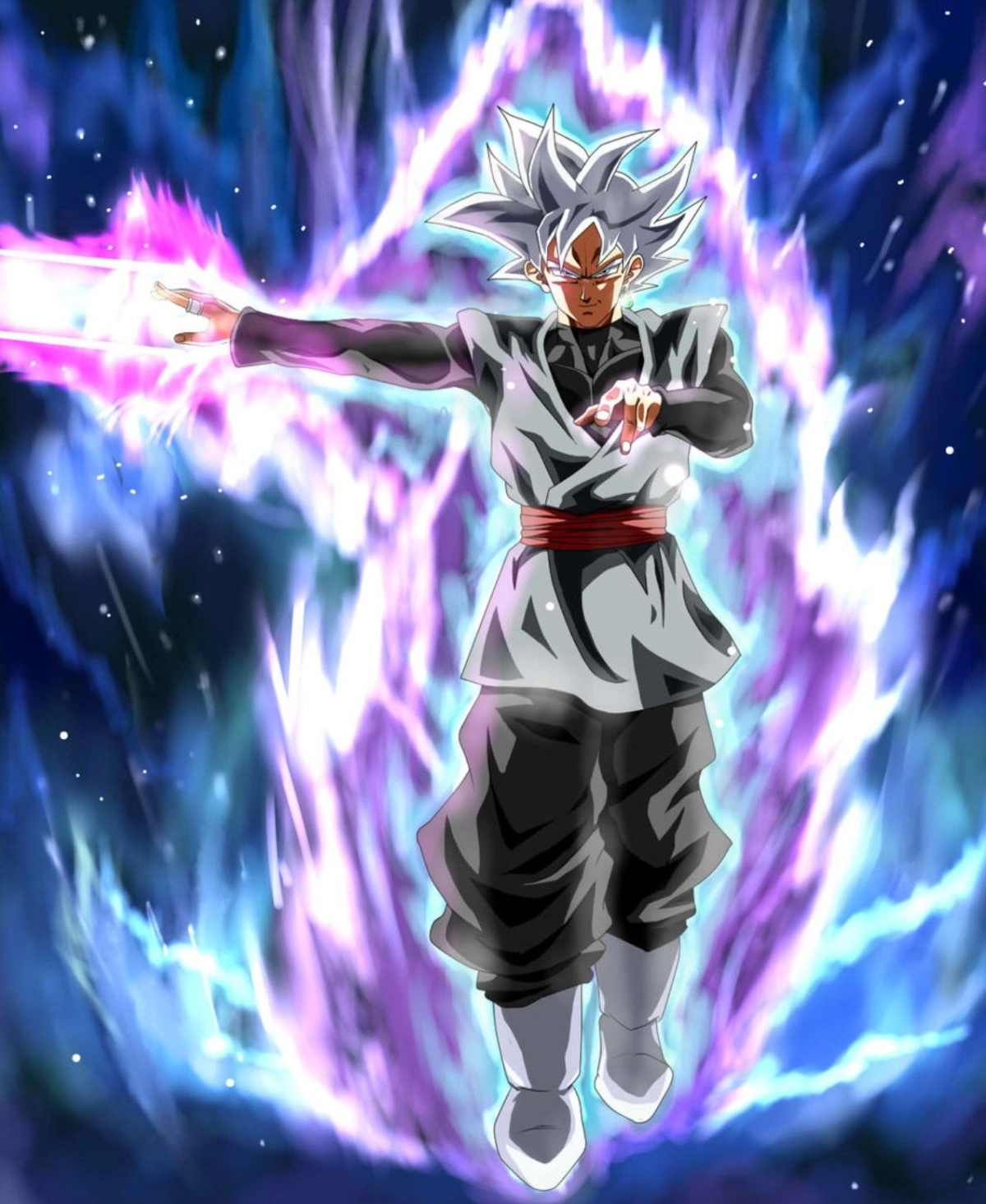 Mô hình goku black cực chất, thiết kế sắc nét