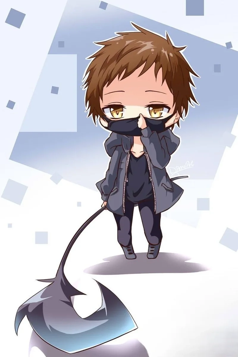 Phong cách mạnh mẽ của hình ảnh anime cute ngầu, cực chất
