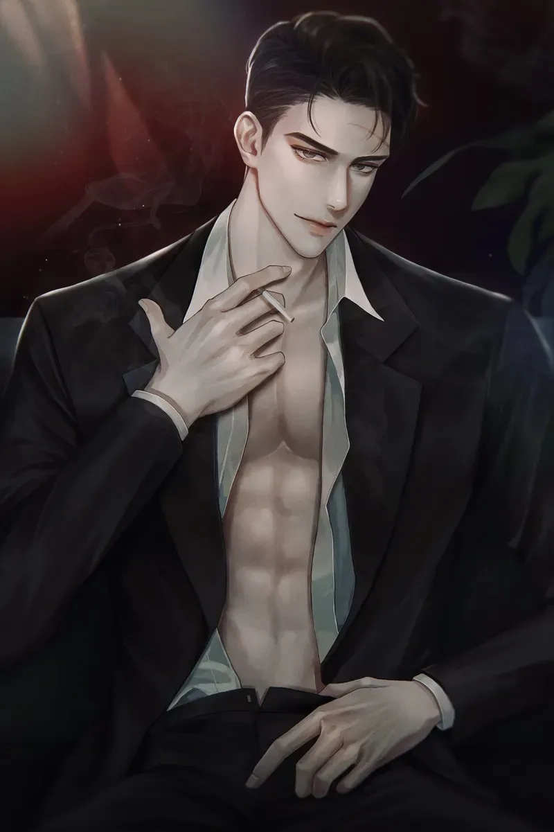 Thể hiện phong cách với avatar nam ngầu anime
