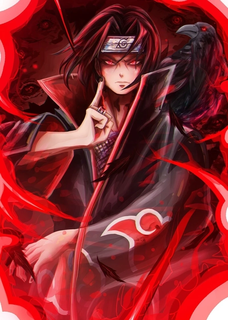 Hình itachi susanoo mạnh mẽ, thể hiện sức mạnh tối thượng