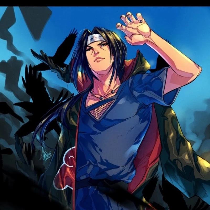 Hình của itachi huyền bí, thần thái mạnh mẽ