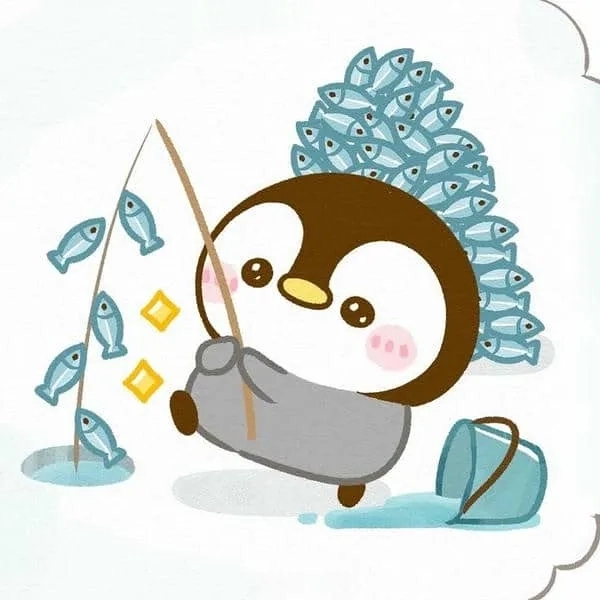 avatar chim cánh cụt vô tri cực chất, phong cách lạnh lùng