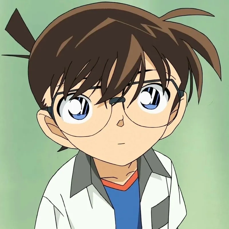 Ảnh shinichi ngầu với khí chất thám tử tài ba