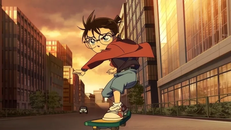 Hình ảnh kudo shinichi ngầu khí chất thám tử cuốn hút
