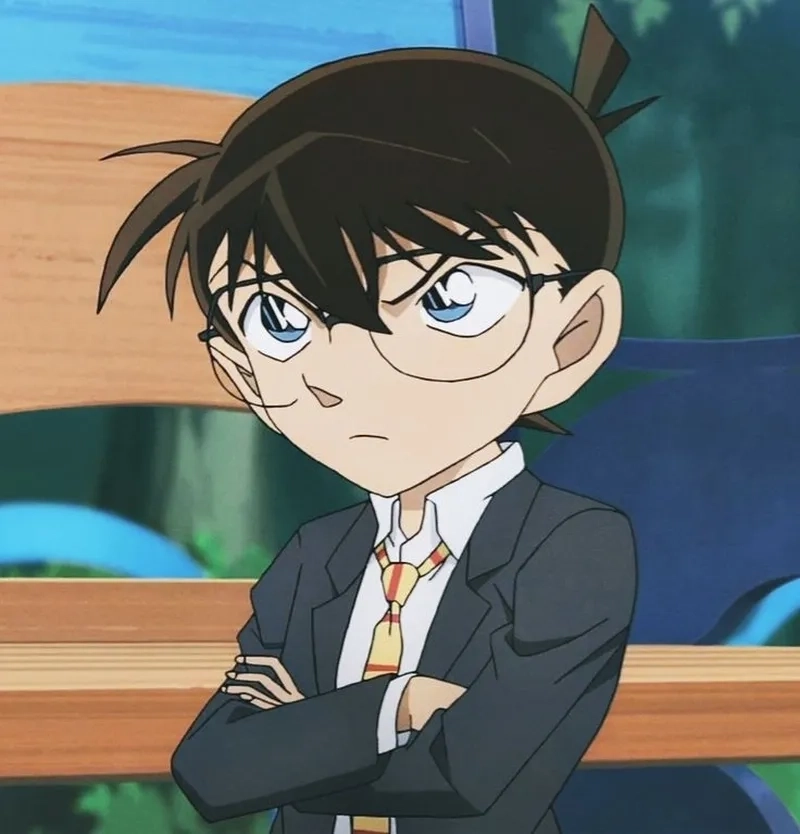 Hình ảnh shinichi ngầu đầy khí chất của thám tử tài ba