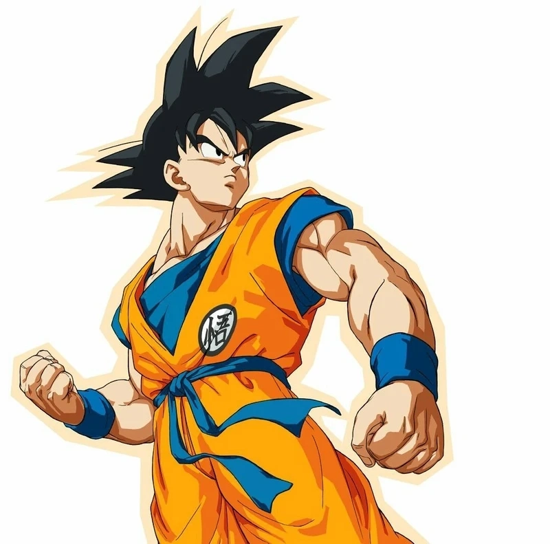 Hình nền goku 4k cực sắc nét, phong cách chiến binh