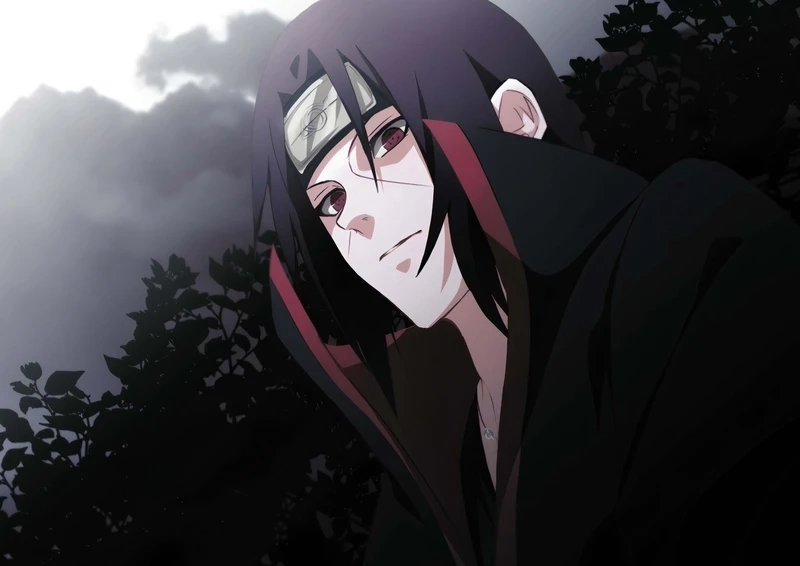 Ảnh uchiha itachi sắc nét, thần thái lạnh lùng đặc trưng