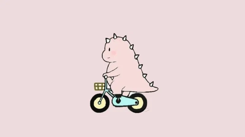Tận hưởng khoảnh khắc dễ thương với hình avatar khủng long cute chất nhất