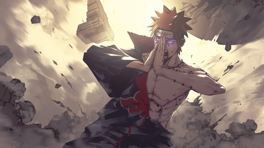 Hình ảnh naruto siêu ngầu bùng nổ sức mạnh, phong thái không đối thủ