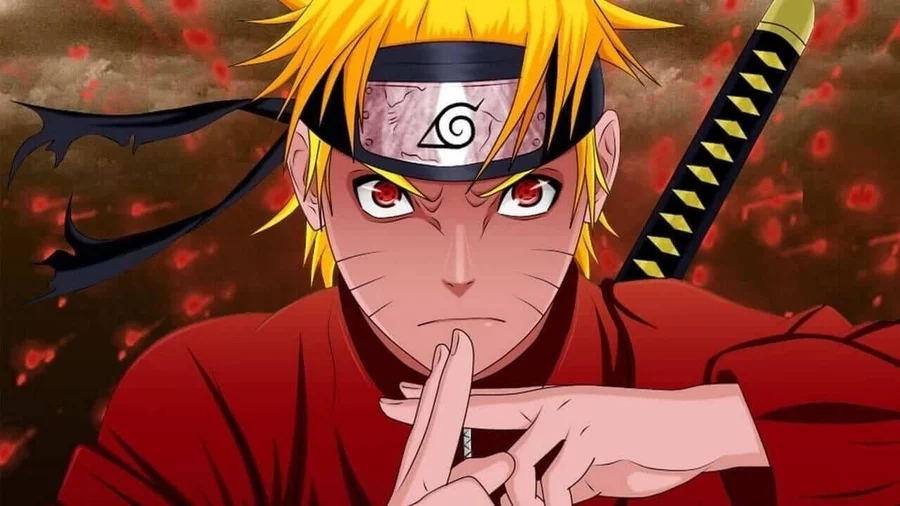 Hình ảnh naruto lục đạo hiền nhân uy lực, ánh mắt tràn đầy quyết tâm