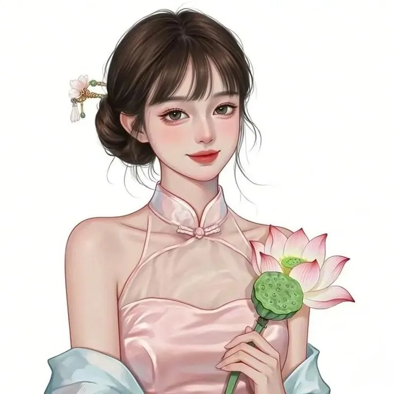 ảnh đại diện facebook cute cho nữ tỏa sáng nét duyên dáng