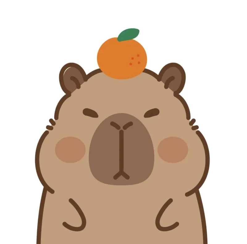 Cười thả ga với capybara meme cute đầy vui nhộn và độc đáo