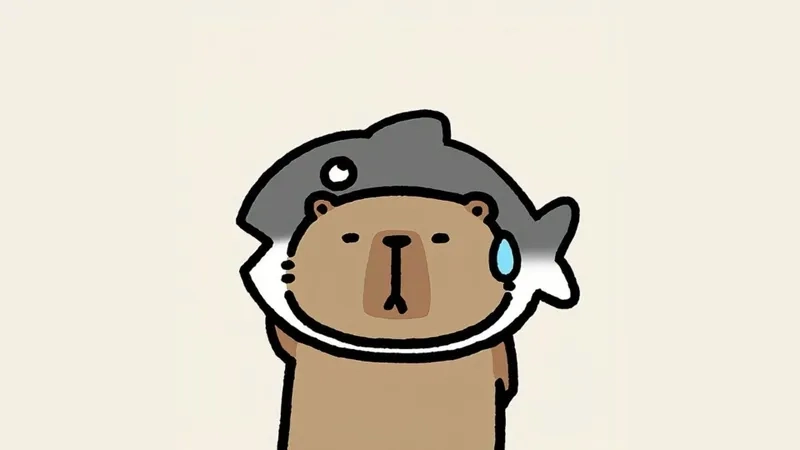 Cười nghiêng ngả với capybara meme funny siêu chất