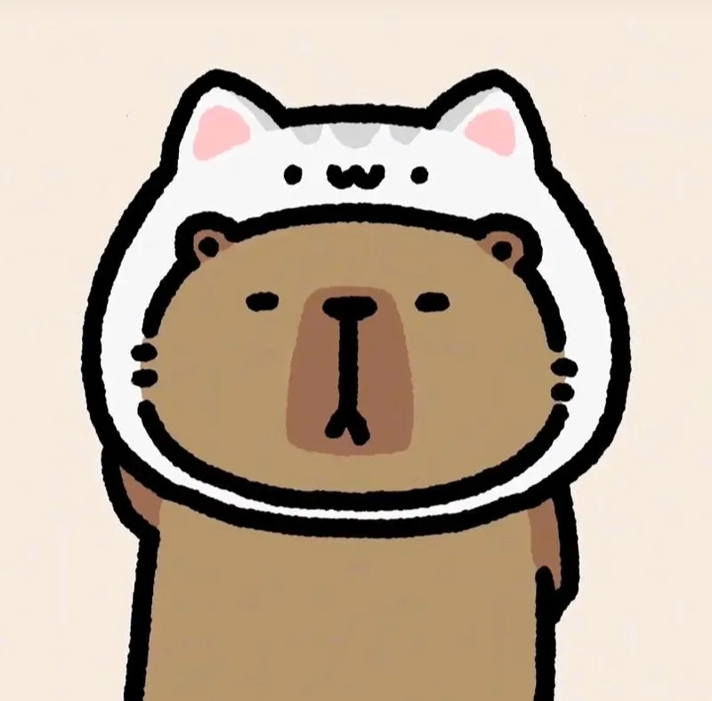 Cập nhật avatar capybara meme siêu đáng yêu cho trang cá nhân