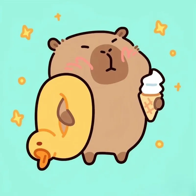 Thưởng thức capybara egg meme với khoảnh khắc dễ thương