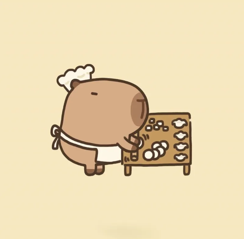 Chiêm ngưỡng capybara meme art với phong cách vẽ độc đáo
