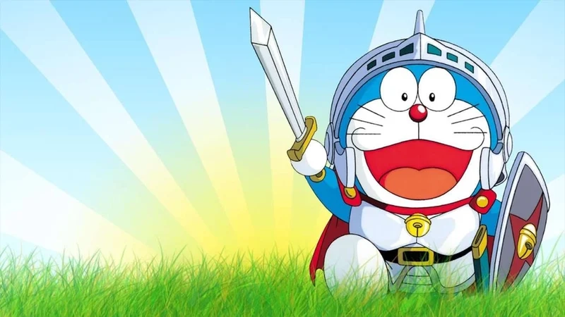 Dáng vẻ đáng yêu của doraemon cute phô mai que, ai cũng mê