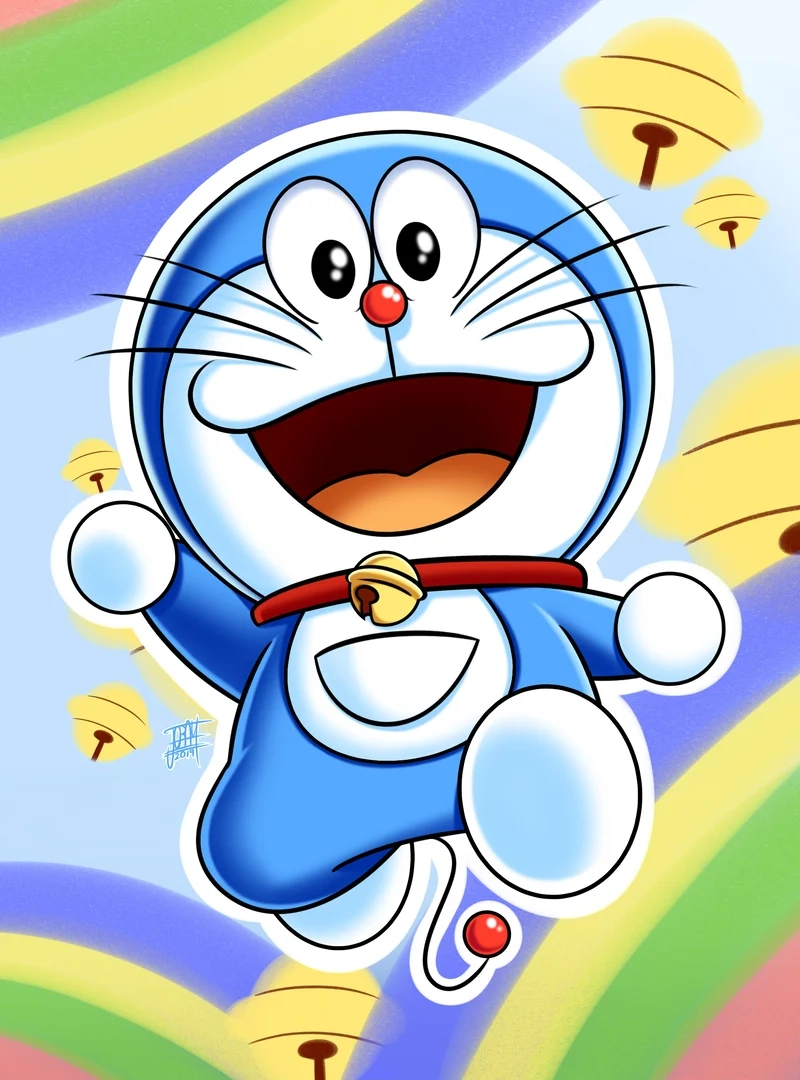 Vẻ đáng yêu không thể cưỡng lại của hình doraemon siêu cute