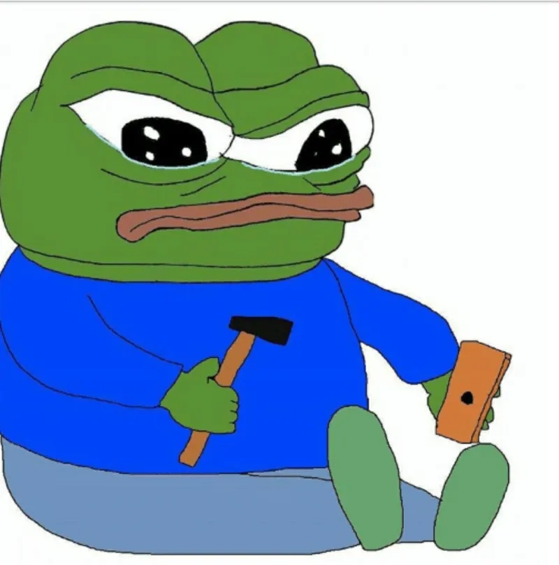 Meme ếch xanh pepe siêu hot, biểu cảm đa dạng đầy thú vị