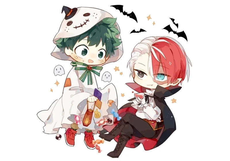 Khoảnh khắc đáng yêu của ảnh cặp đôi chibi cute, ai cũng thích