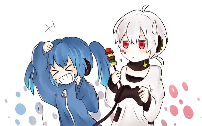 Hình ảnh tình cảm của ảnh anime cặp đôi cute, đáng yêu vô đối