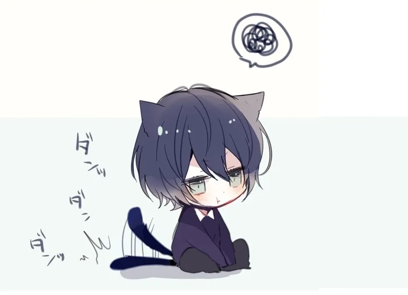 Bộ ảnh chibi nam dễ thương với phong cách ngộ nghĩnh