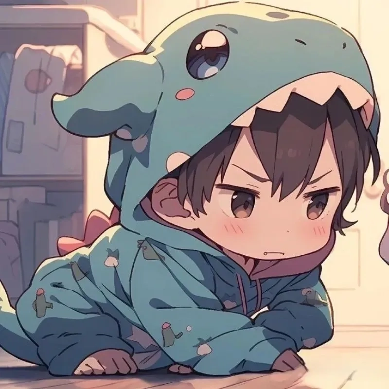Hóa thân thành chibi nam cute với nét vẽ đáng yêu, dễ thương