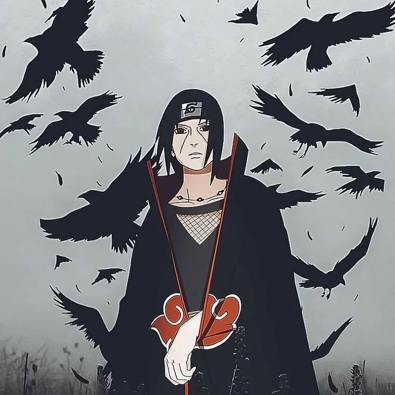 Hinh anh itachi đẹp sắc nét, phong thái mạnh mẽ