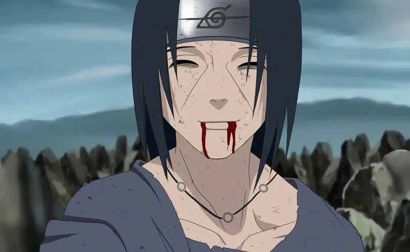 Ảnh itachi sharingan huyền bí, đôi mắt mang sức mạnh tối thượng