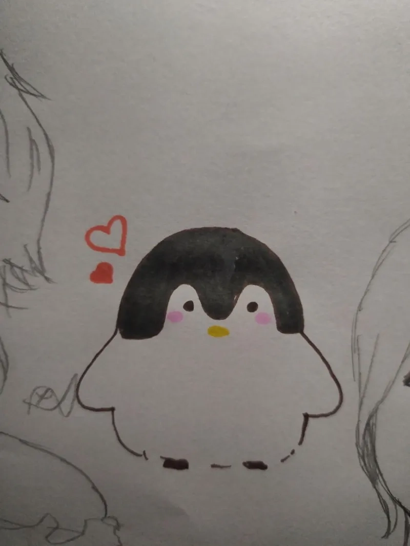 avatar chim cánh cụt cute dễ thương, đáng yêu hút mắt
