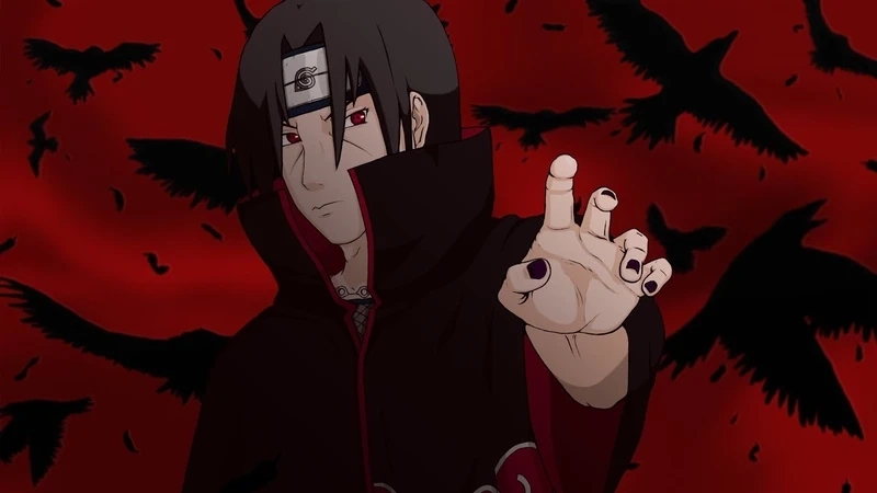 Hình nền itachi ngầu đầy khí chất, chuẩn phong cách Uchiha