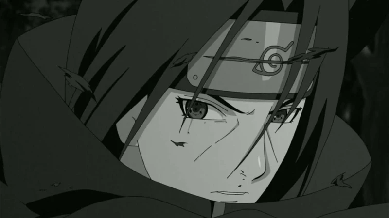 Hình ảnh của itachi sắc nét, thể hiện thần thái đặc trưng