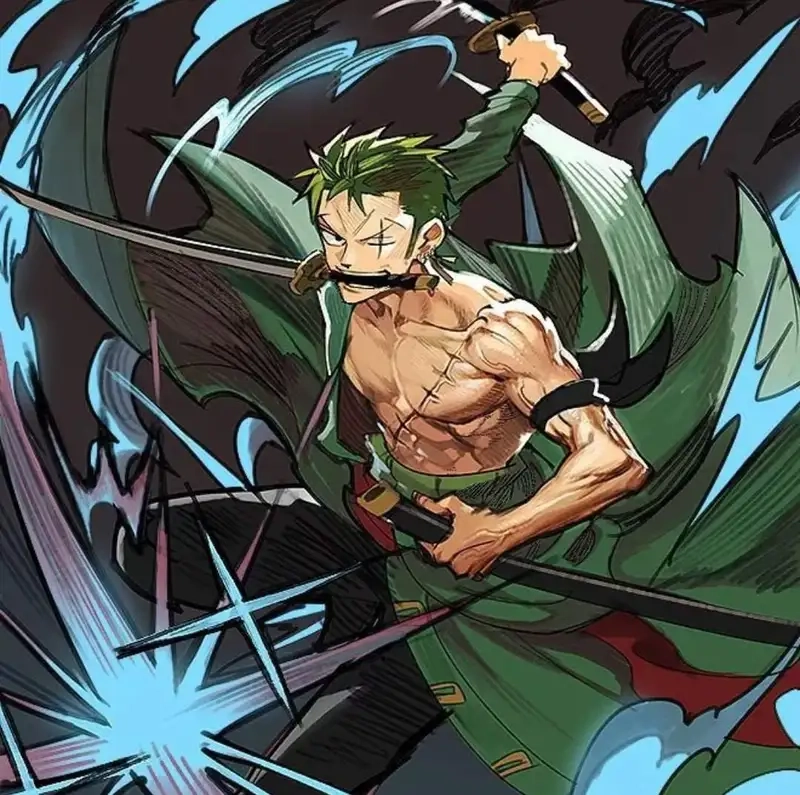 Cập nhật ngay avatar one piece zoro siêu ngầu cho profile của bạn