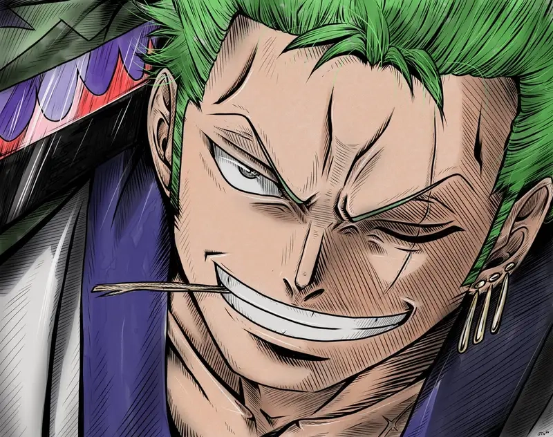 Thưởng thức hình nền anime one piece zoro mang đậm dấu ấn kiếm sĩ mạnh nhất