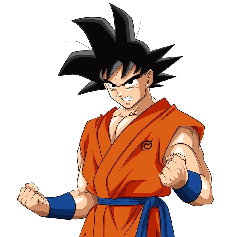 Hình nền goku 3d sống động, góc nhìn chân thực