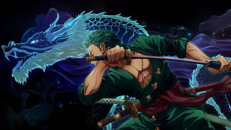 Tải ngay hình nền zoro ngầu thể hiện phong cách kiếm sĩ mạnh mẽ