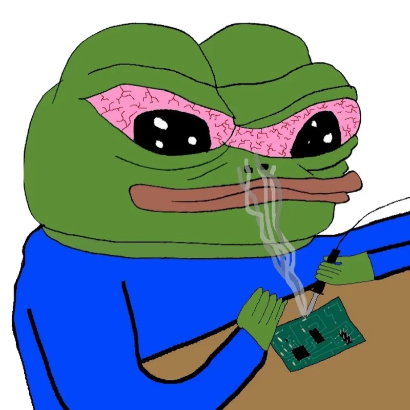 Ếch xanh meme gif sống động, phù hợp với mọi trạng thái cảm xúc